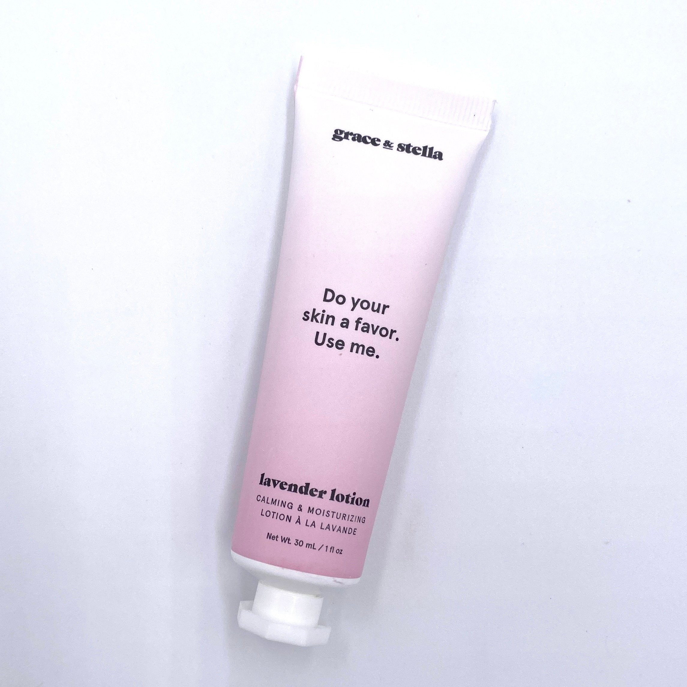 Grace & Stella Lavender Body Lotion Front for the Ipsy Glam Bag December 2020