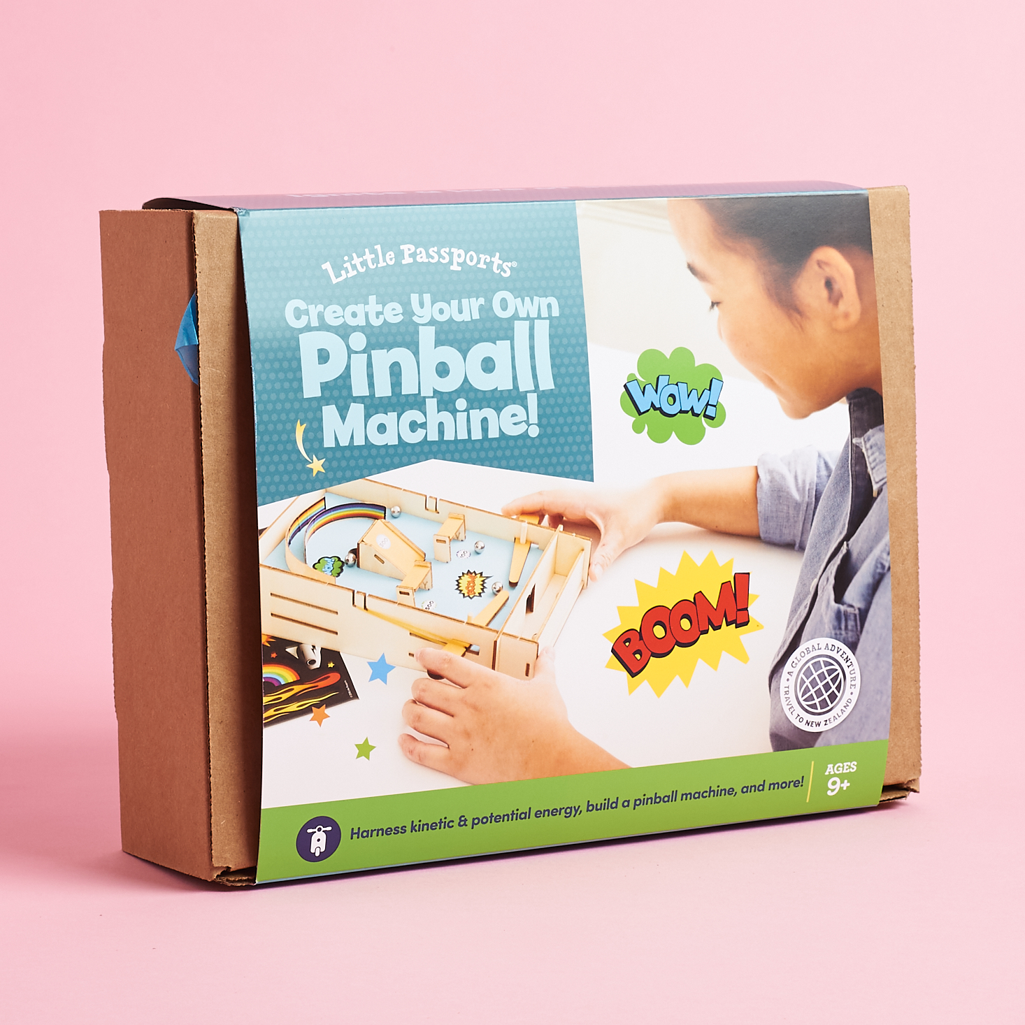 Pinball Diy Kit For Kids: Create & Play