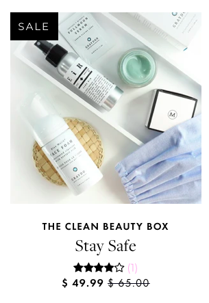 Clean Beauty Box Flash Sale Limited Edition Boxes December 2020
