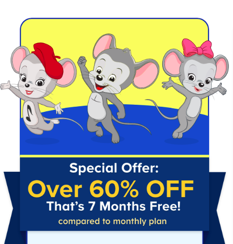 ABC Mouse Holiday Sale – Annual Subscription for $45!