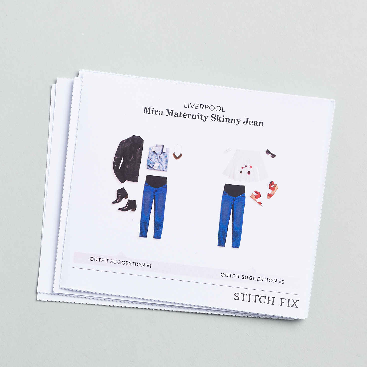 stitch fix maternity styling cards