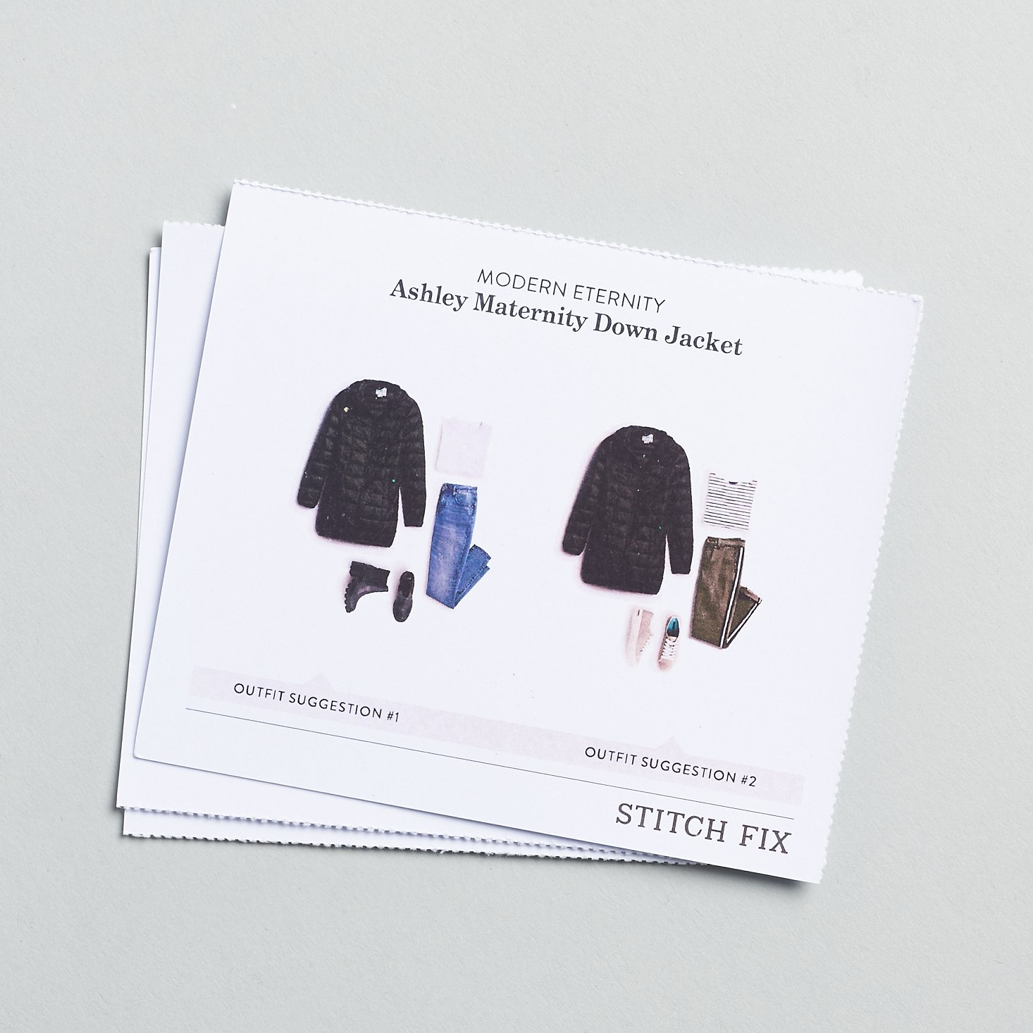 stitch fix maternity styling cards