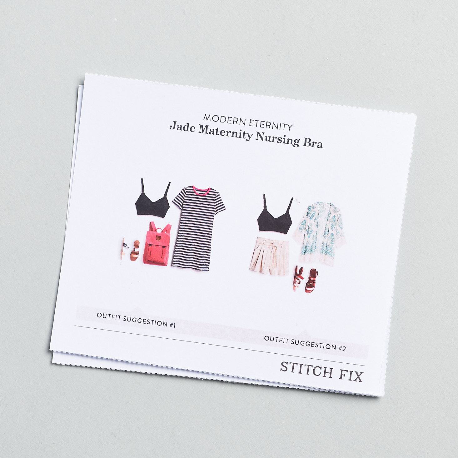 stitch fix maternity styling cards