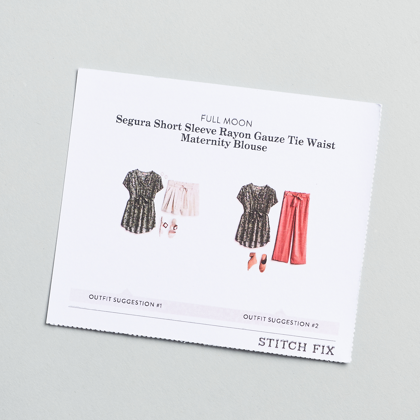 stitch fix maternity styling cards