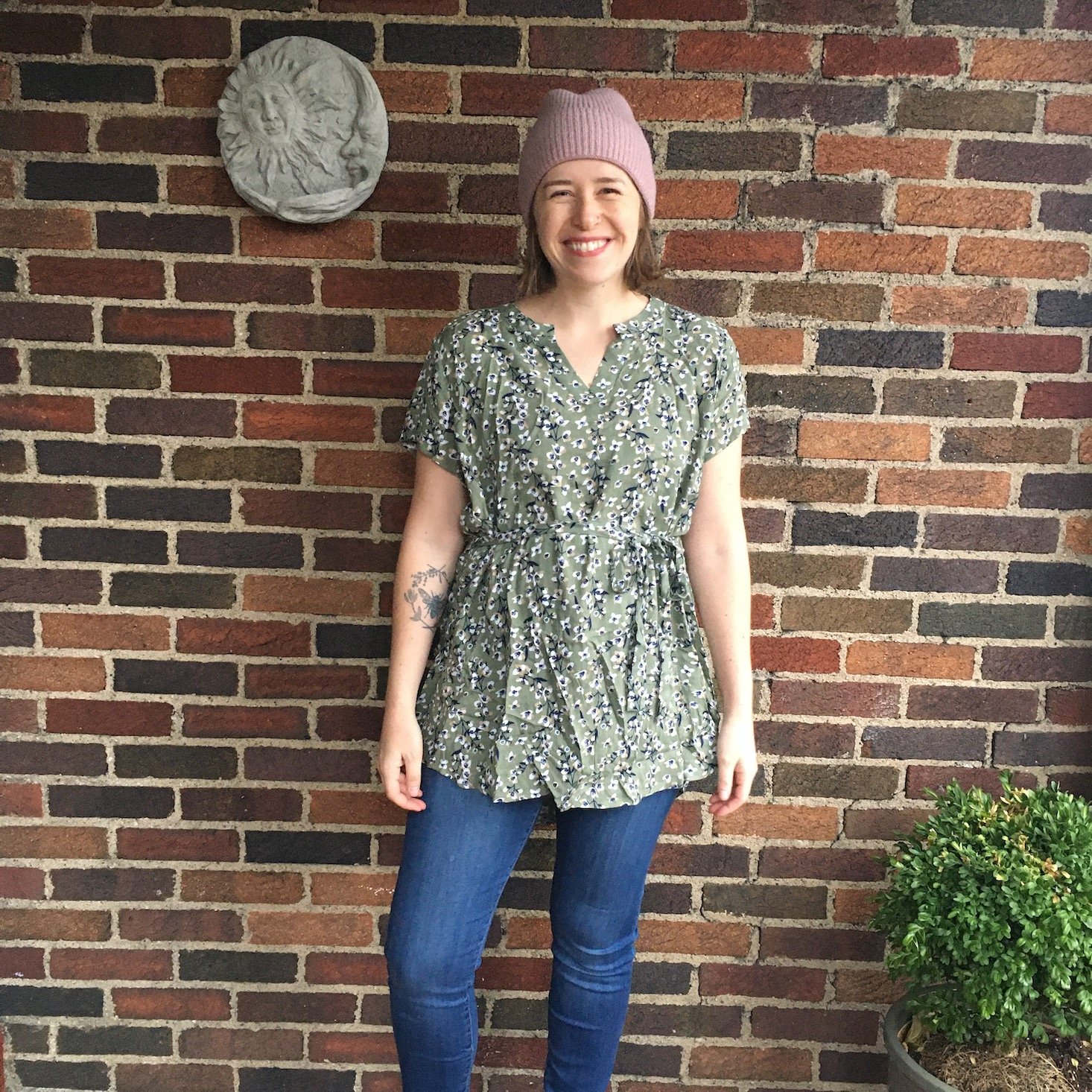 Stitch Fix Maternity clothes on model