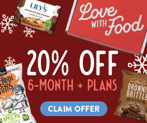 Love with Food Holiday Sale – 20% Off Subscriptions!