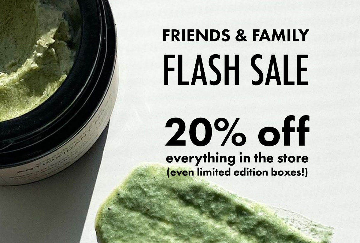 The Clean Beauty Box Flash Sale – 20% Off Storewide!