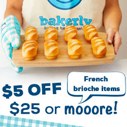 Bakerly Holiday Deal – $5 Off $25+ Orders!