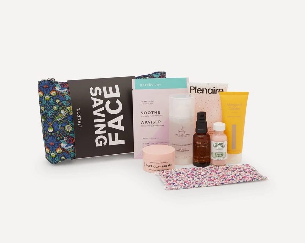 Liberty London 2021 Saving Face Beauty Kit – Available Now + Full Spoilers!
