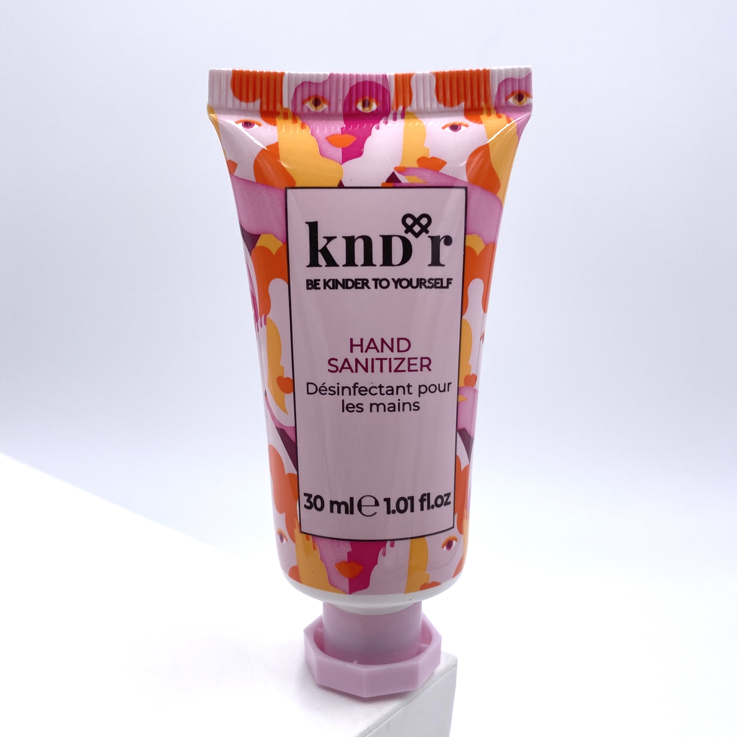 KNDR Luxury Hand Sanitizer Front for Birchbox January 2021