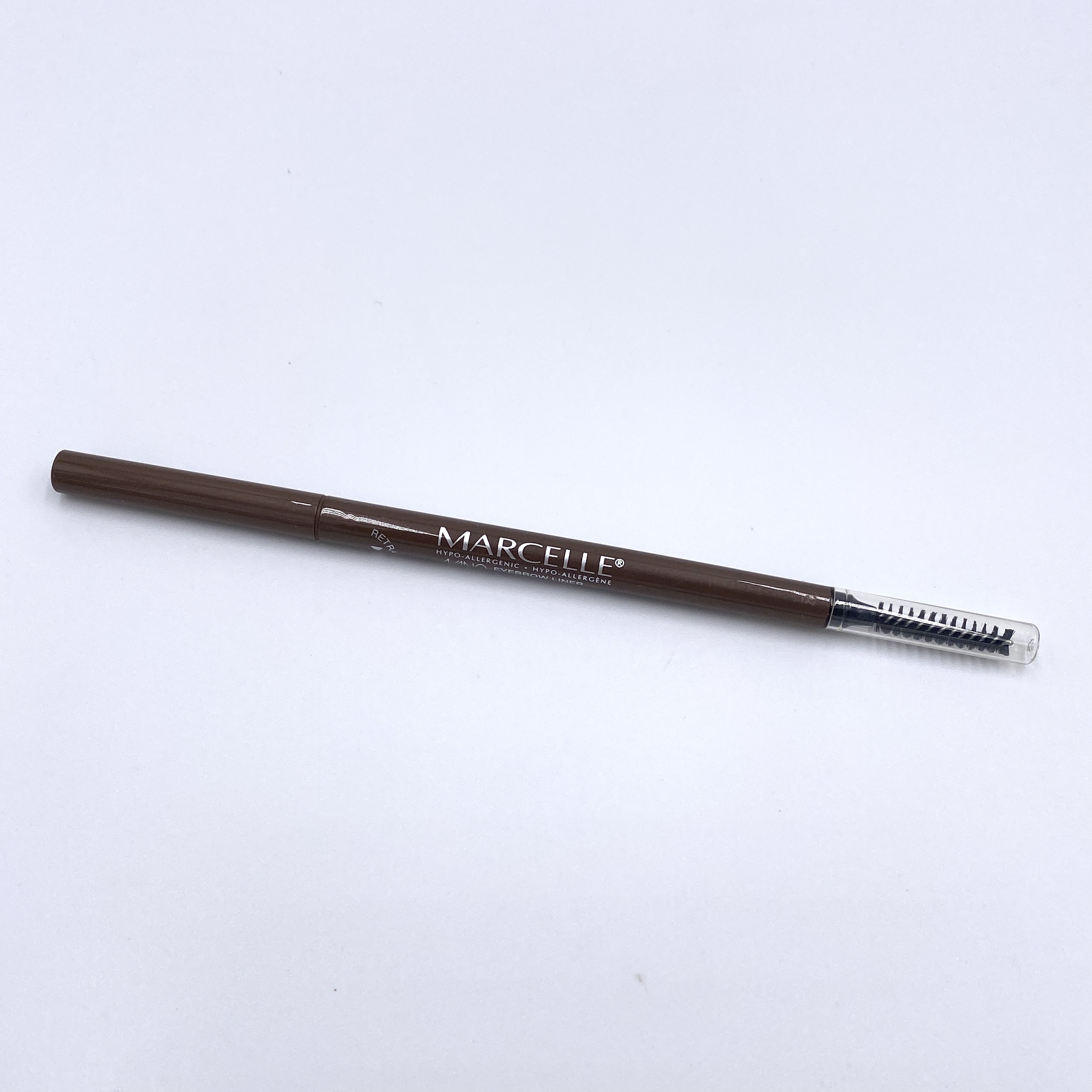 Marcelle Nano Eyebrow Liner in Medium Brown Front for Birchbox January 2021