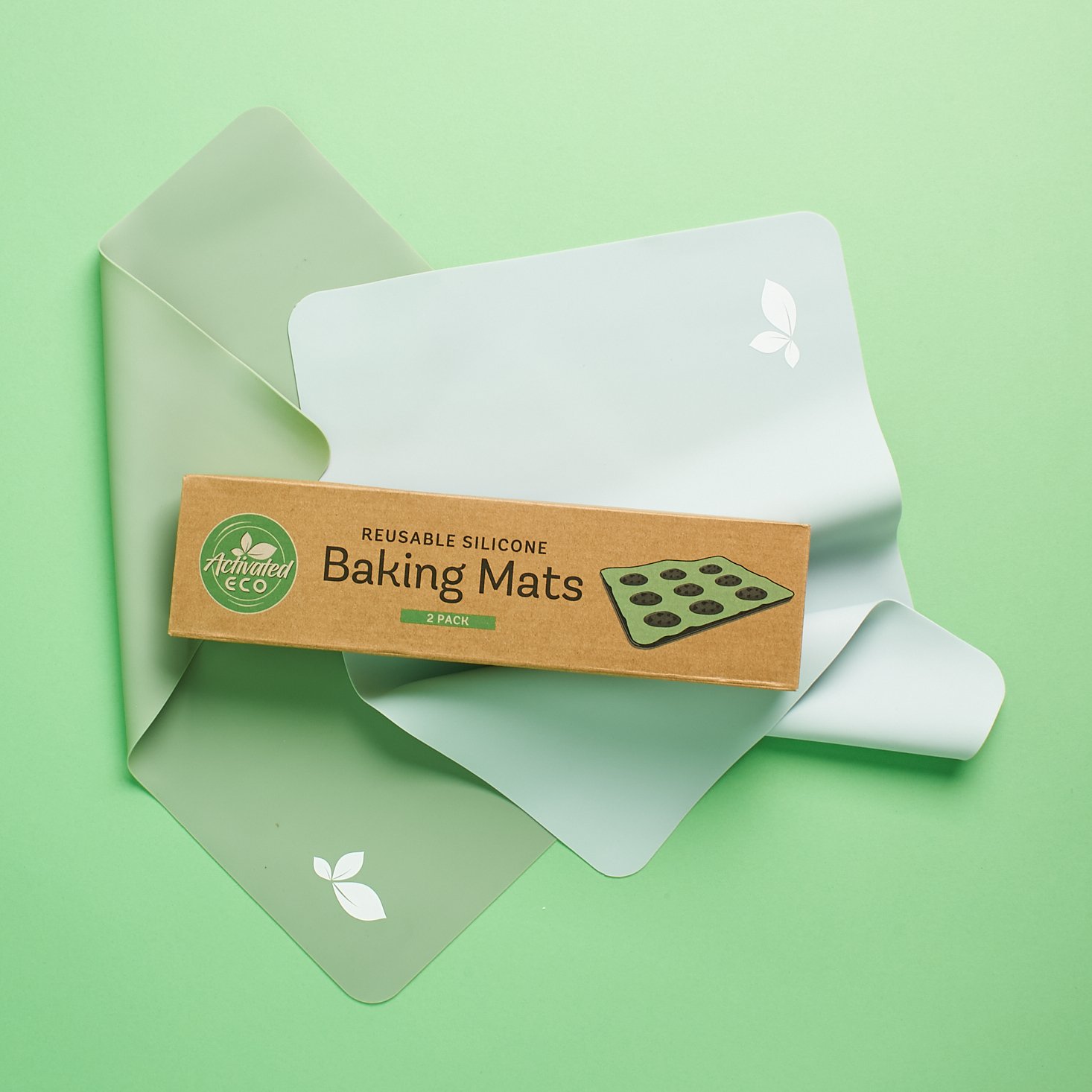 Reusable Silicone Baking Mats 2 Pack