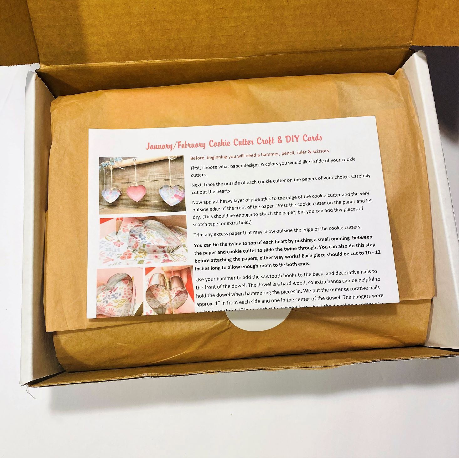 Confetti Grace DIY Box Review + Coupon – January/February 2021