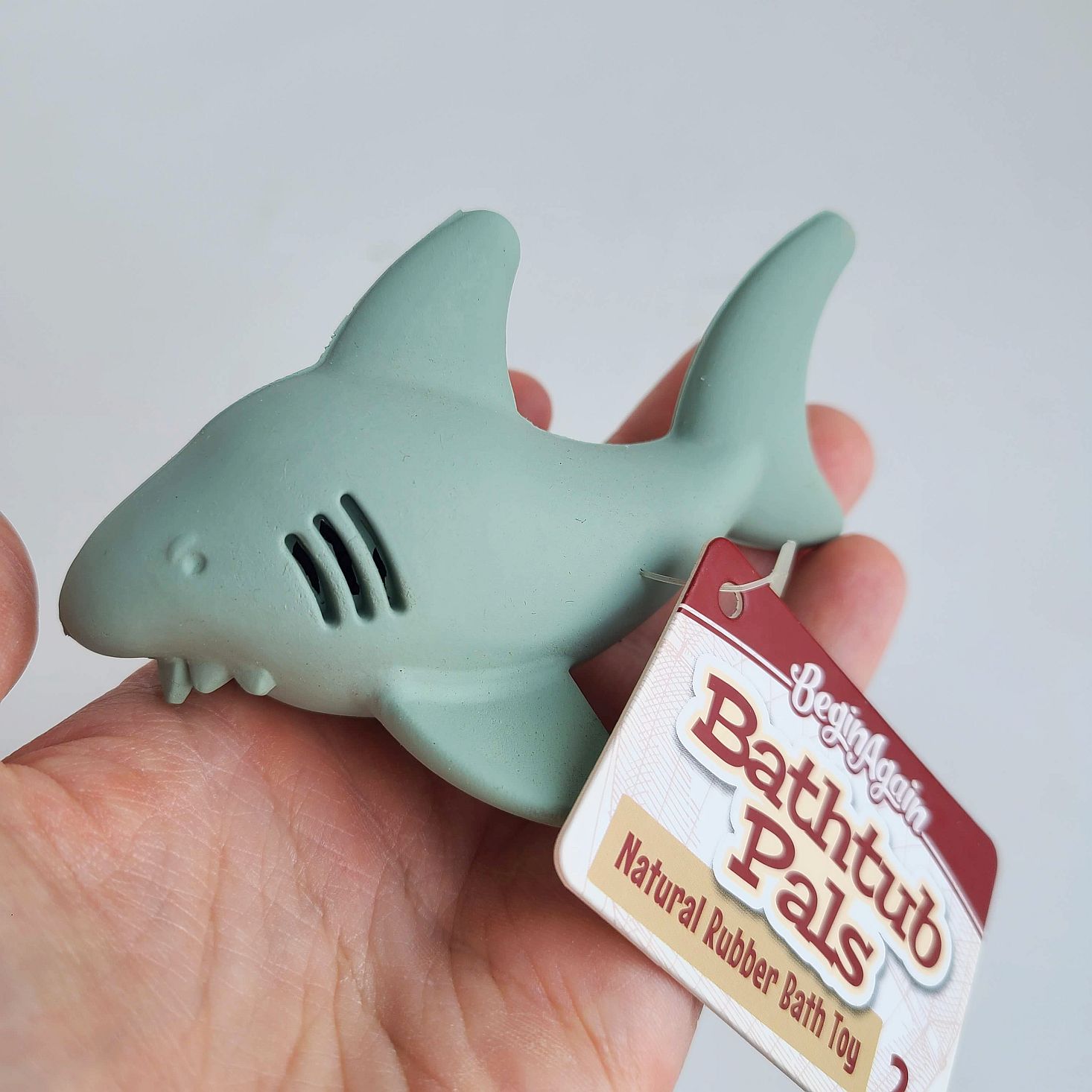 Ecocentric Moms Box shark bath toy