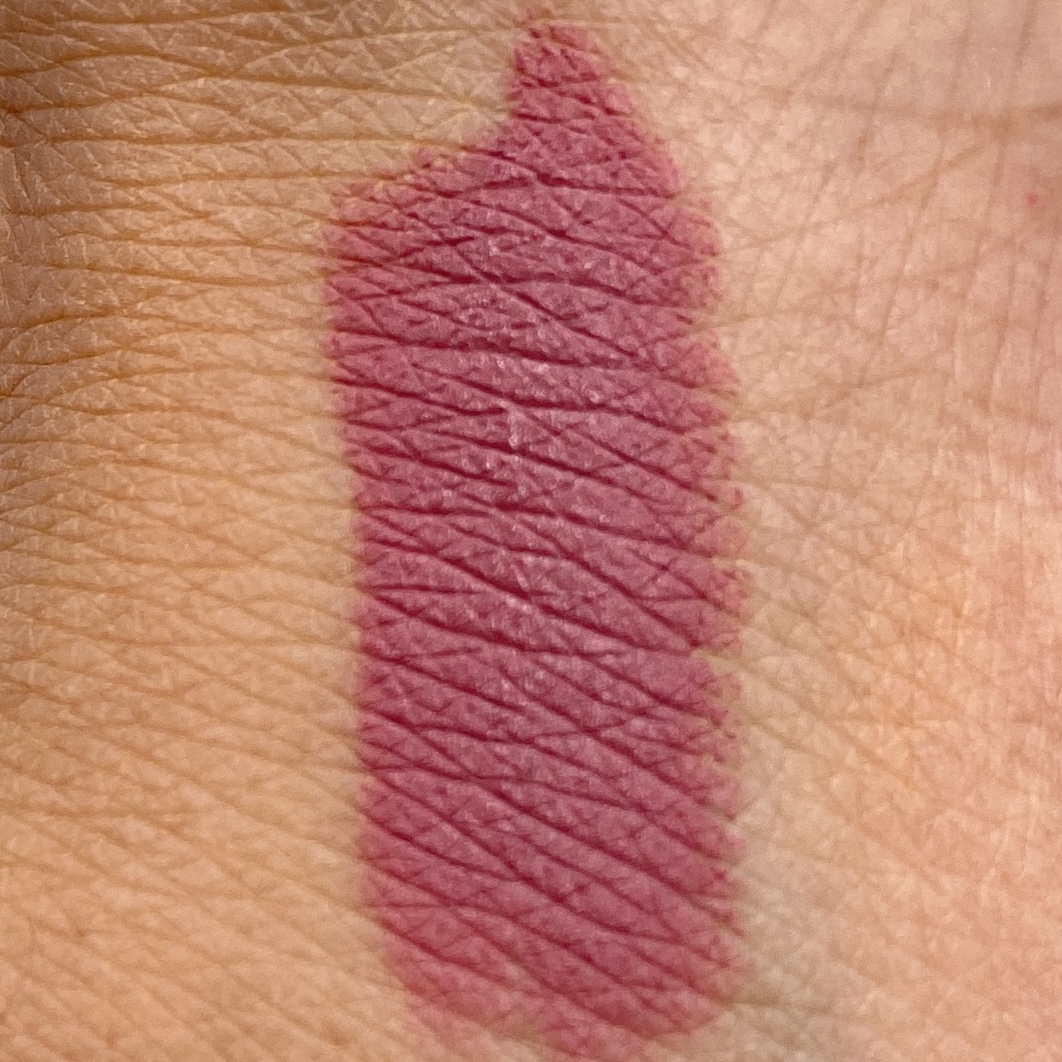 Sugar Cosmetics Matte as Hell Lip Crayon in Viola Swatch for Ipsy Glam Bag January 2021