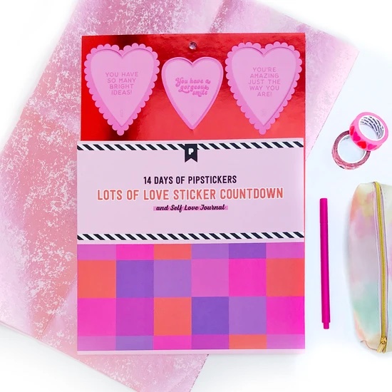 Pipsticks Valentine’s Day Sticker Countdown Calendar – Available Now!