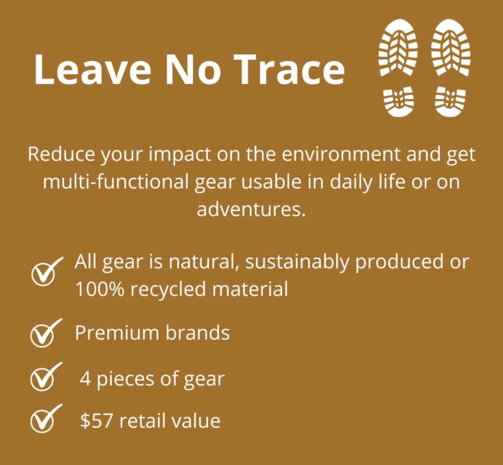 Leave No Trace Nomadik Box