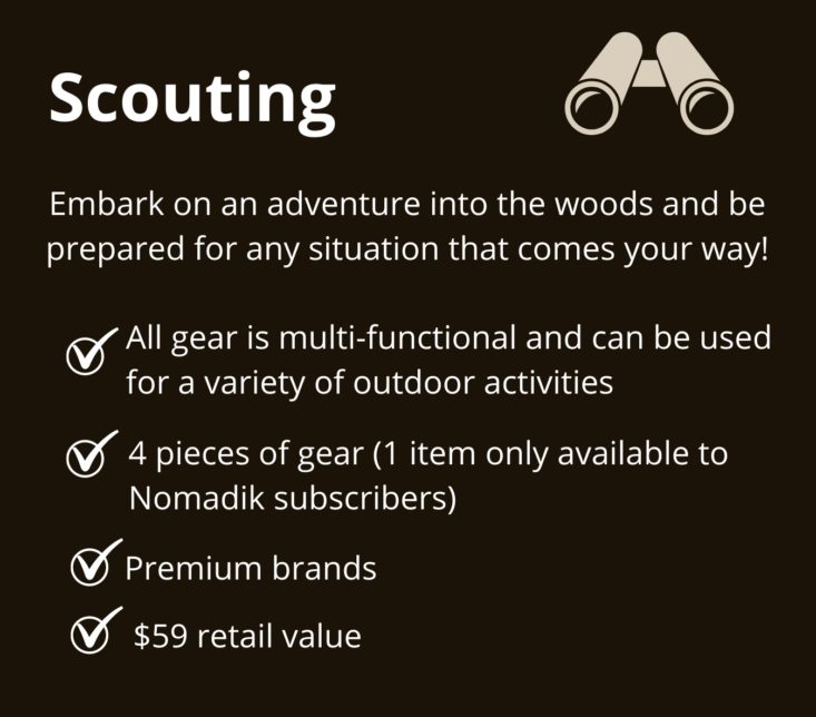 Scouting Nomadik Box