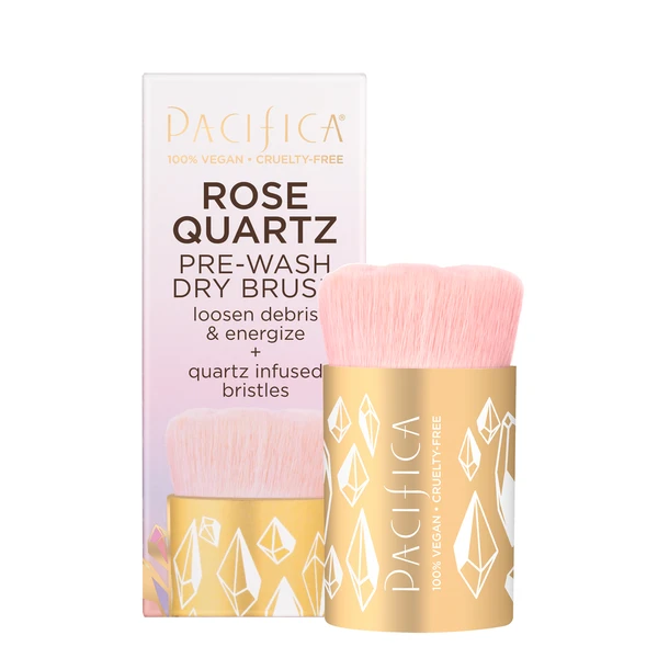 PACIFICA Rose Quartz Pre-Wash Dry Brush