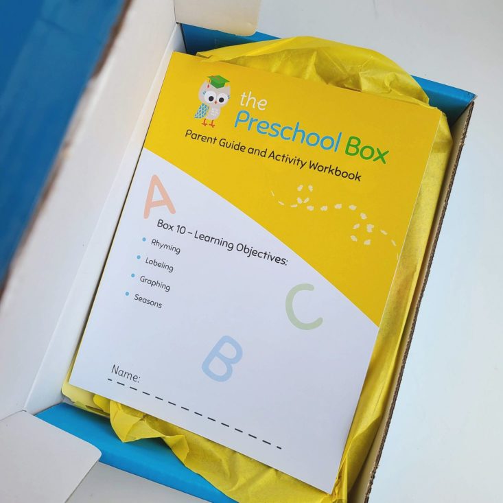 Preschool Box December 2020 workbook