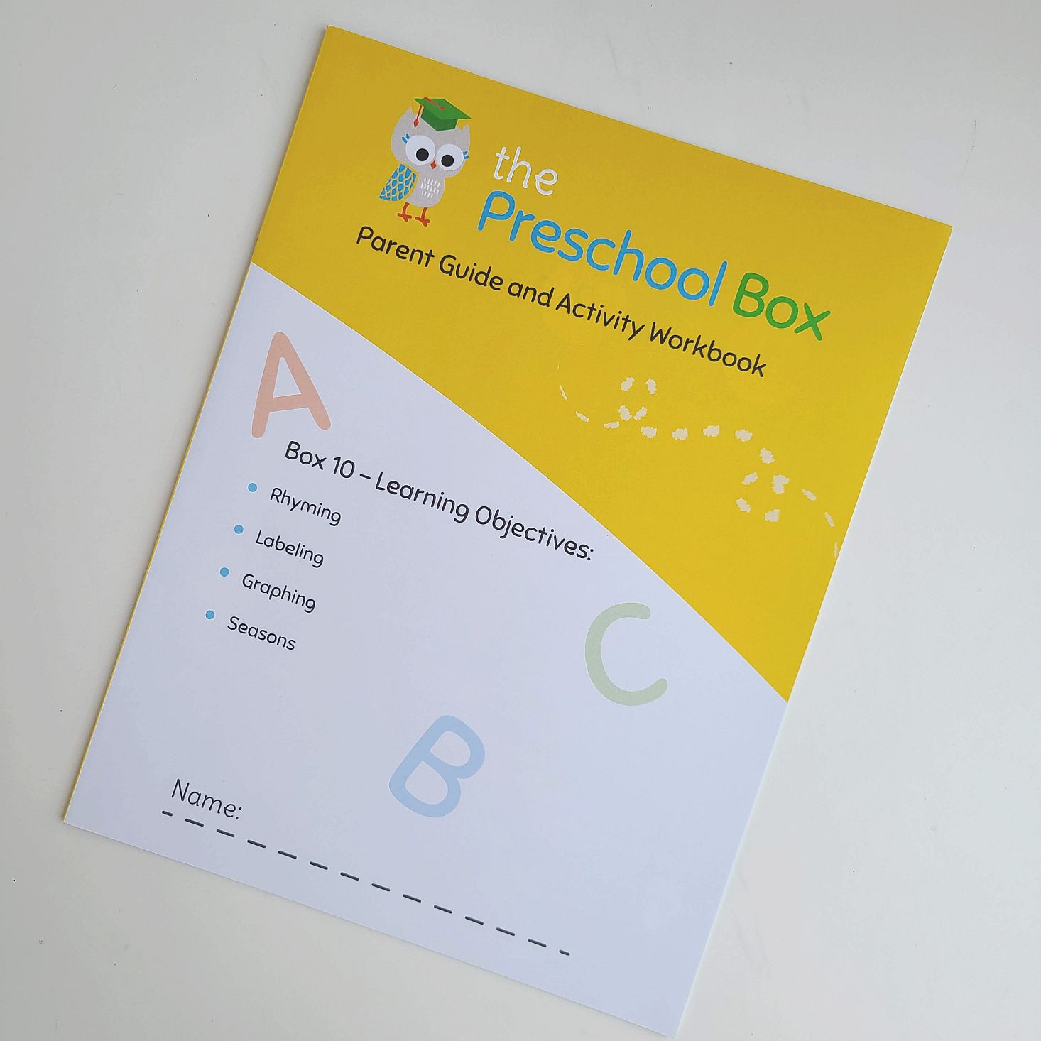 Preschool Box December 2020 workbook