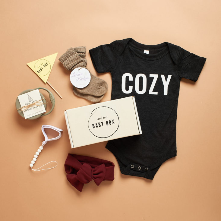 Small Shop Baby Box Winter 2020 all items