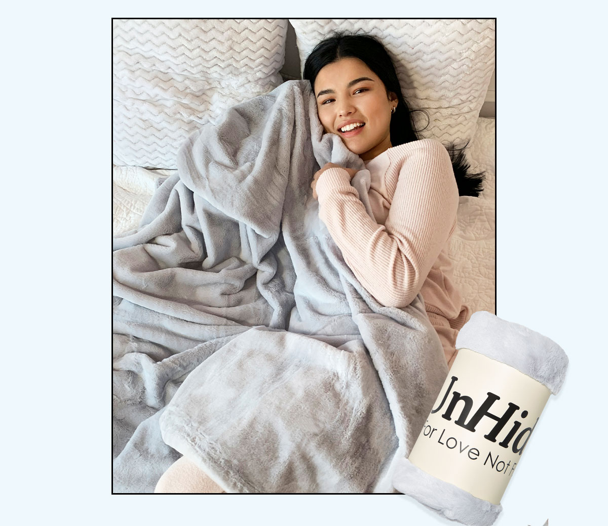 FabFitFun Flash Sale Free Unhide Lil’ Marshmallow Blanket + 20 Off