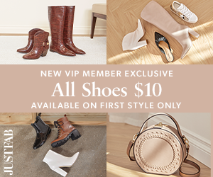 JustFab Deal – First Look for $10 + 50% Off Additional Styles!