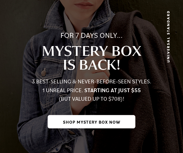 Universal Standard Mystery Boxes Available Now!