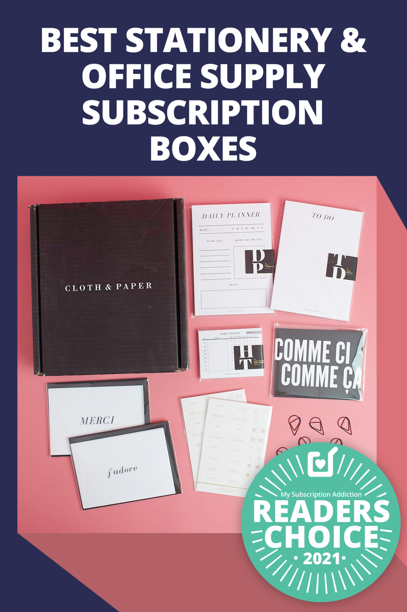 13 Best Stationery Subscription Boxes 2020 Readers' Choice Awards MSA