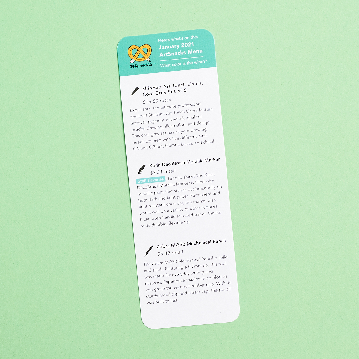 ArtSnacks Plus Subscription Box Review – January 2021 | MSA