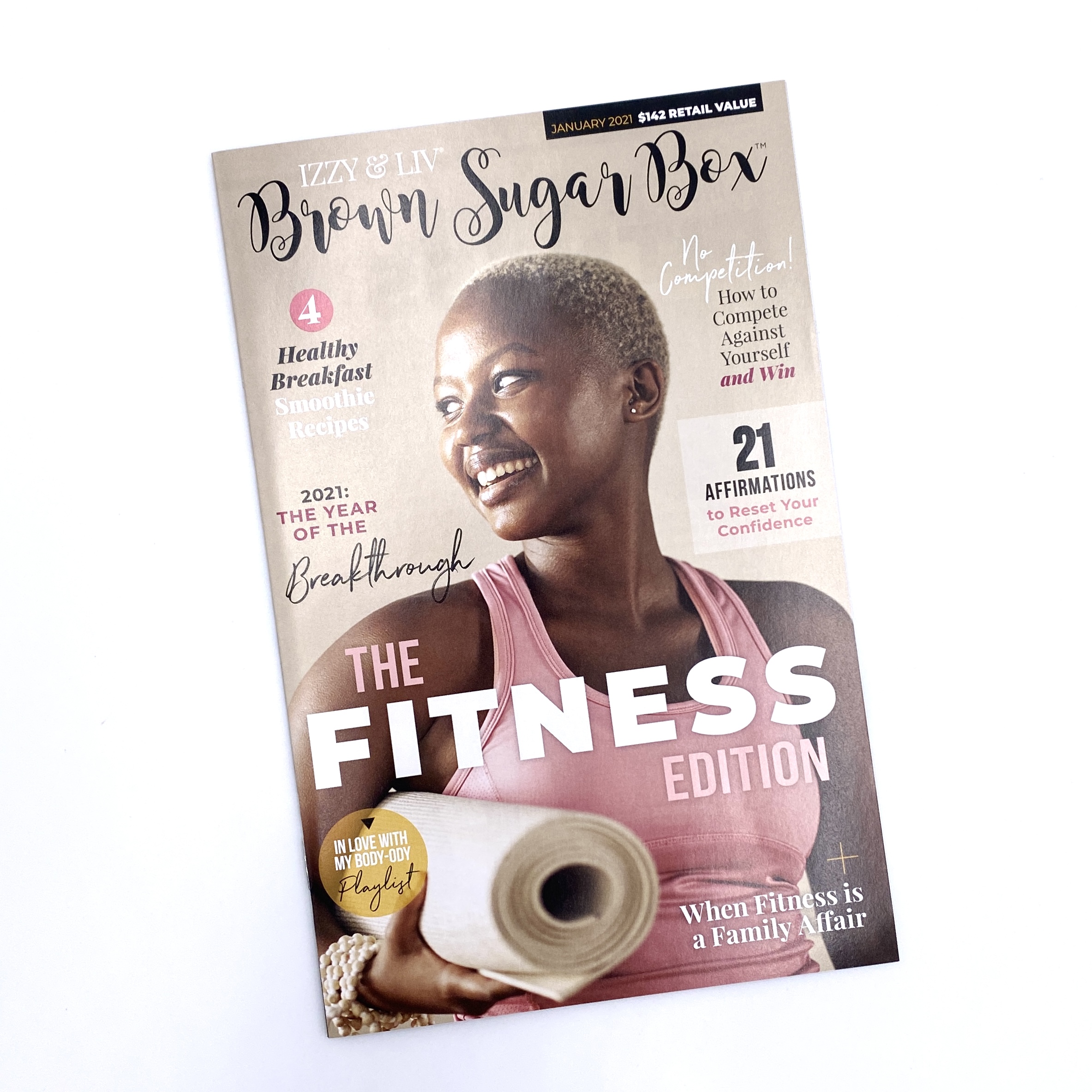 Magazine Front for Brown Sugar Box January 2021