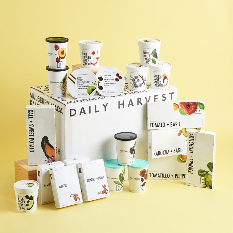 Daily Harvest Coupon Get Up To 40 Off Your First Box Plus FREE 