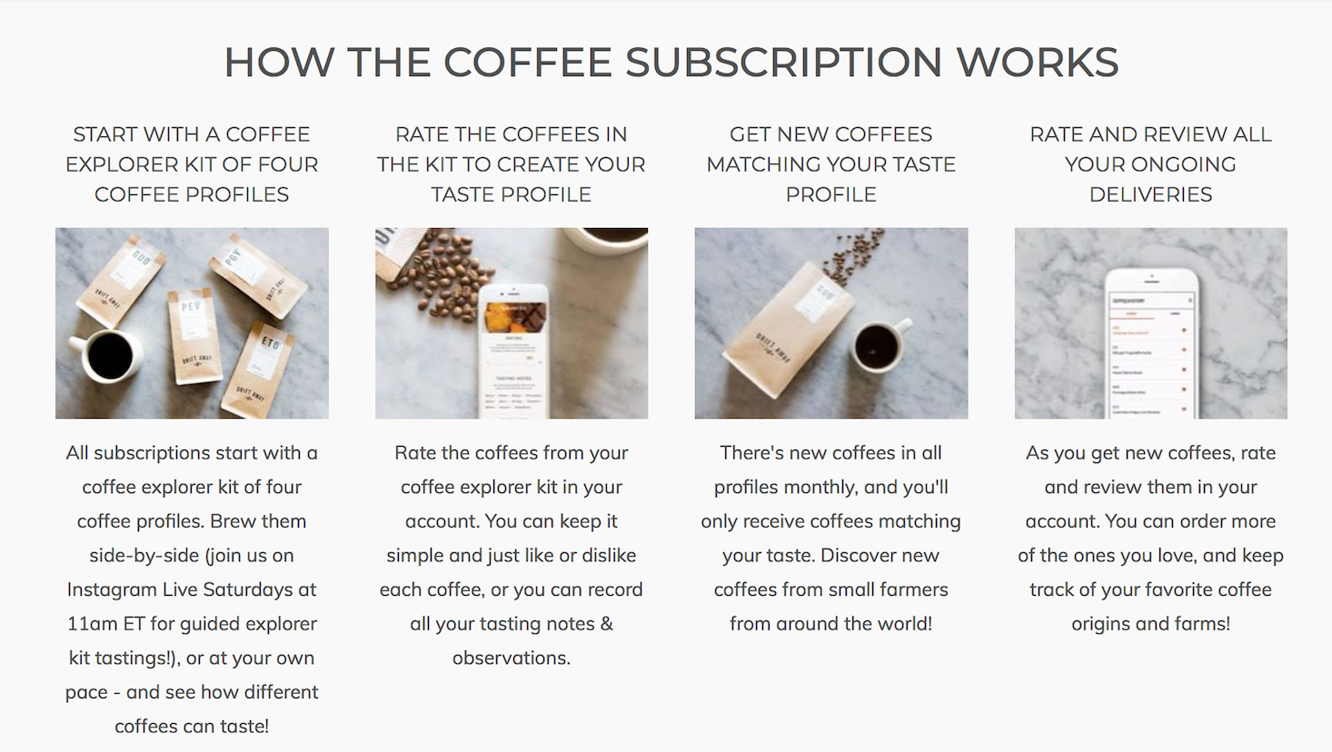 Find A Gift for Coffee Beginners - Driftaway Coffee