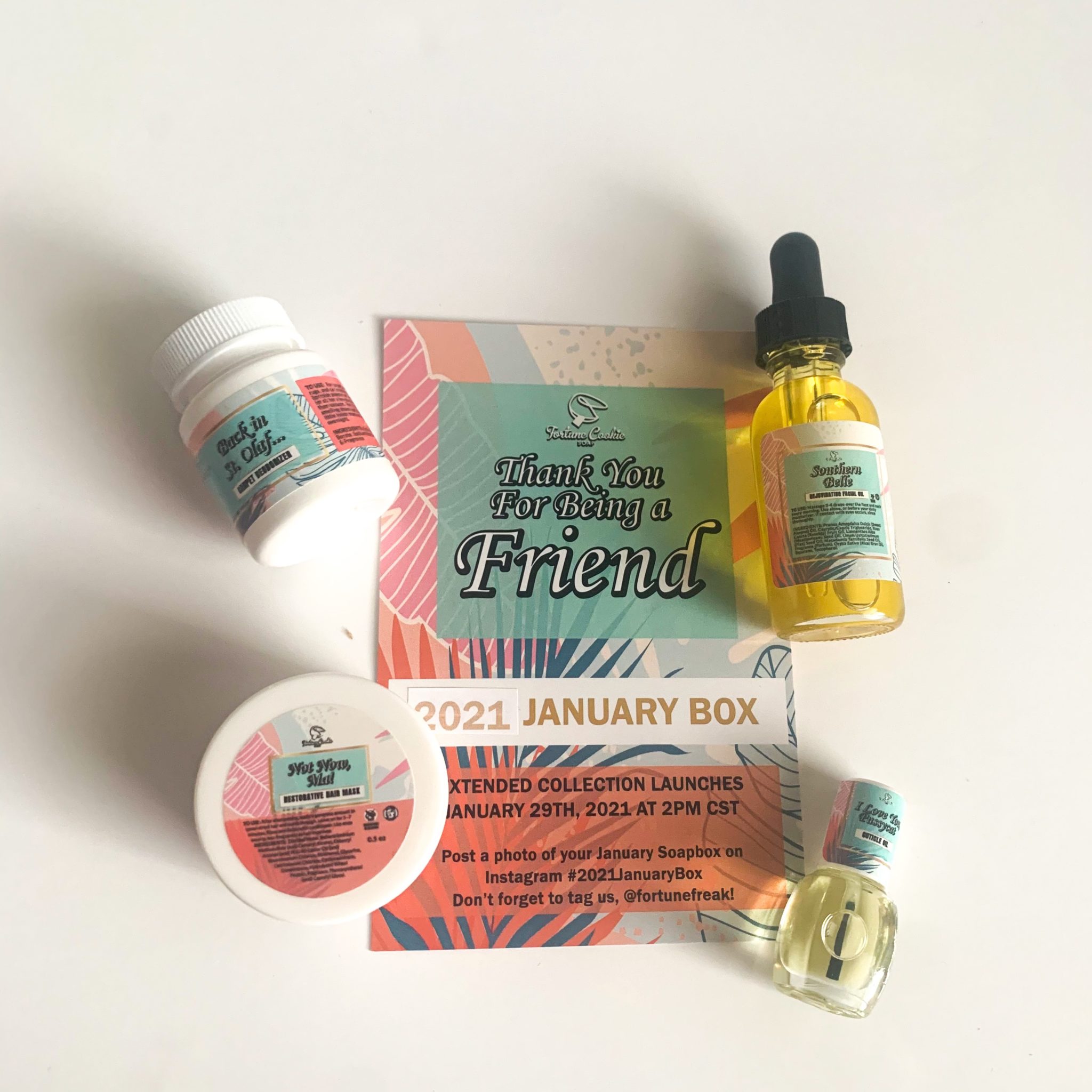 Fortune Cookie Soap Subscription Box Review December 2020 MSA