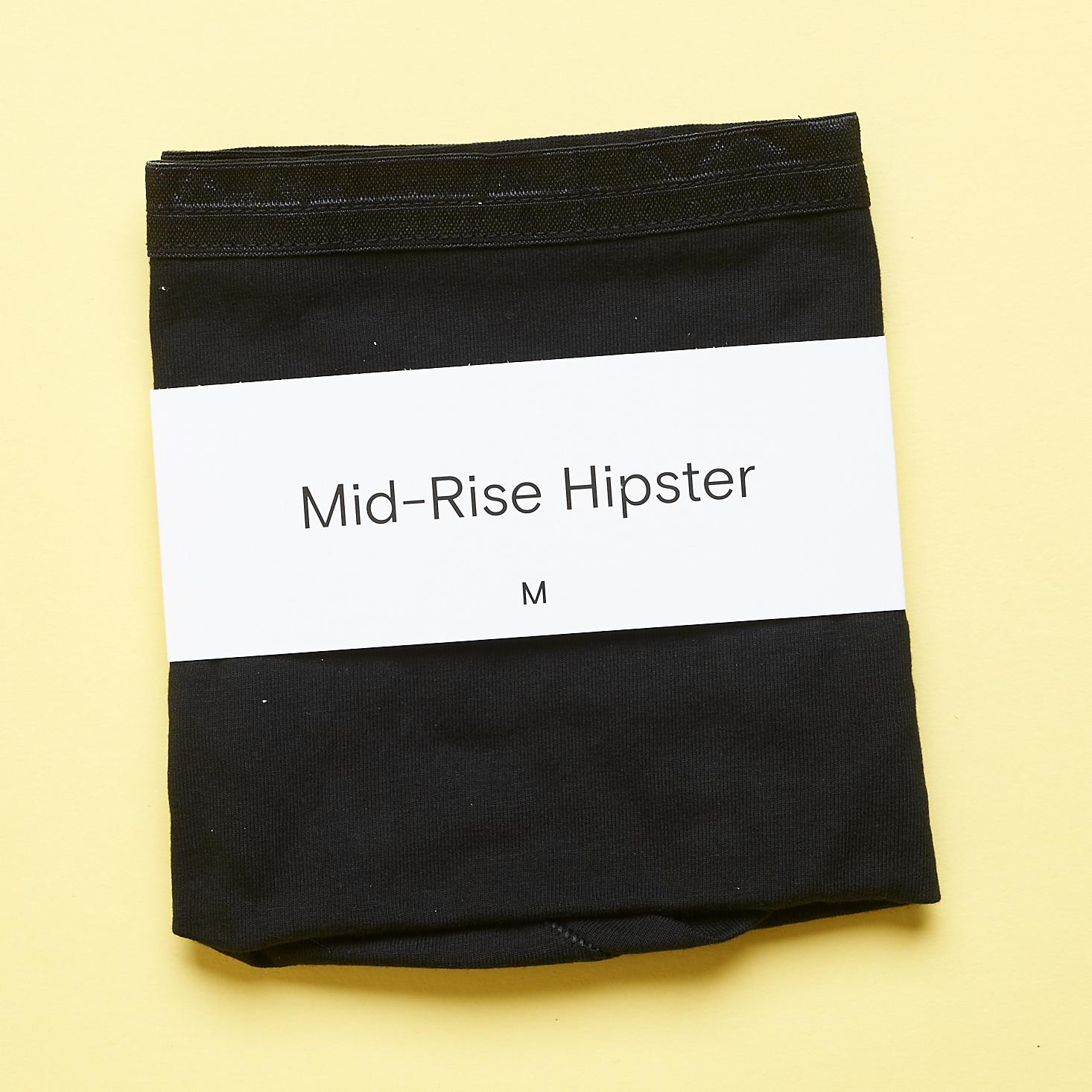 Folded mid-rise hipster underwear from Knickey