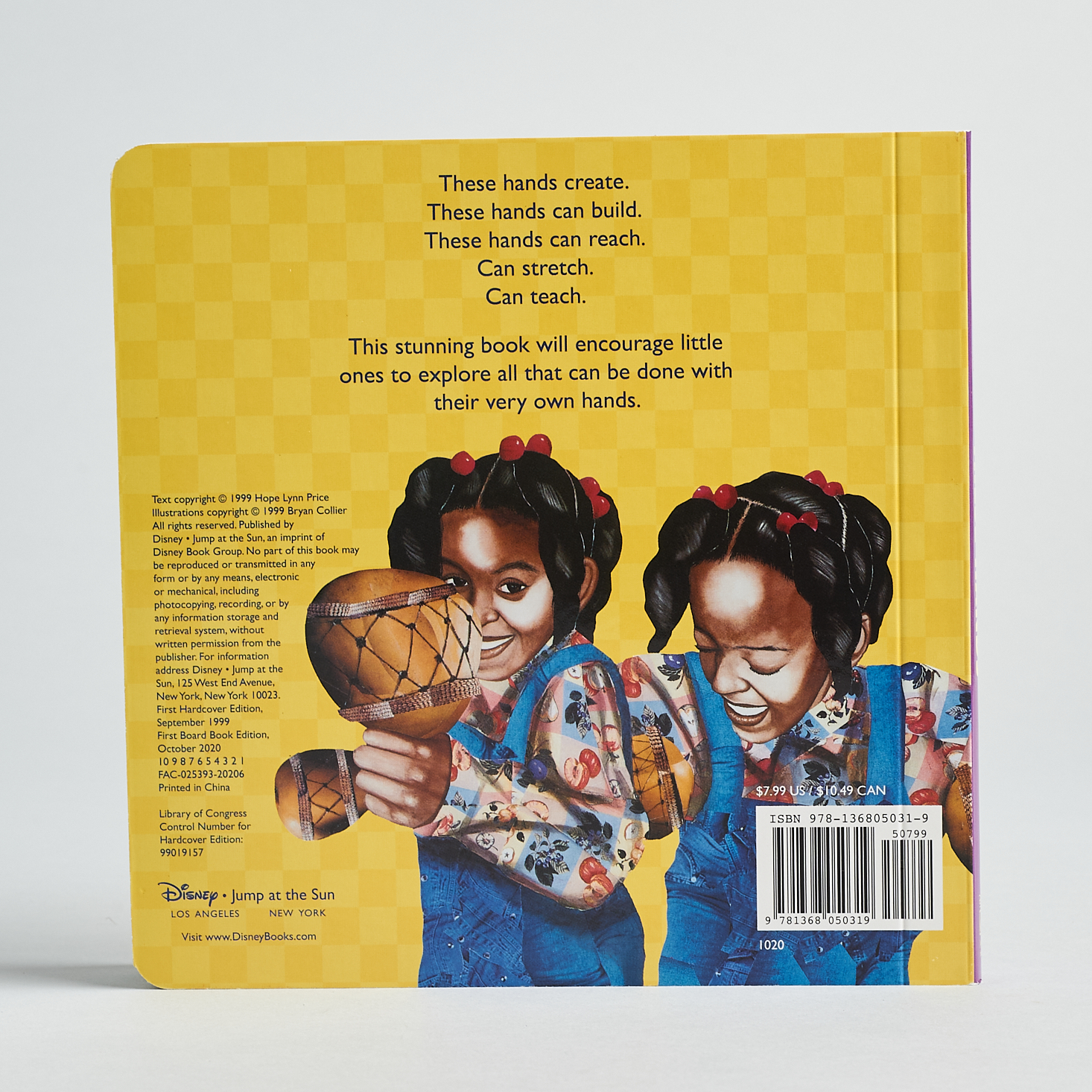 LIttle Feminist January 2021 These Hands Book back cover