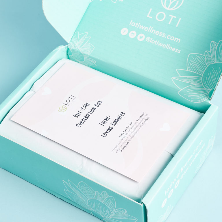 Loti Wellness Box Review + Coupon February 2021 MSA