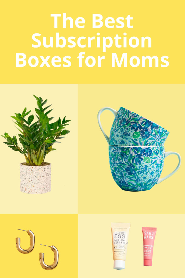 Mother's Day Gift Subscription List Pinnable image
