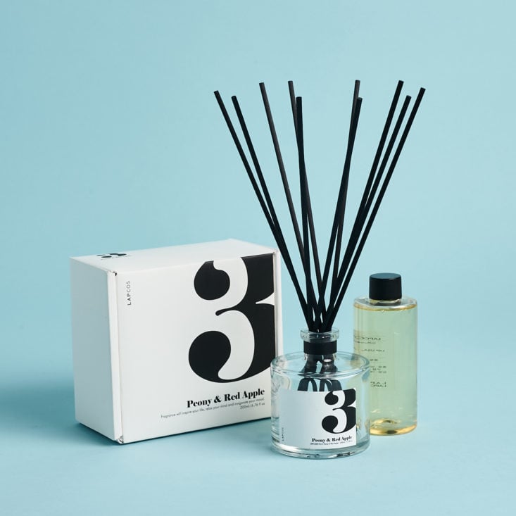 Peony & Red Apple reed diffuser