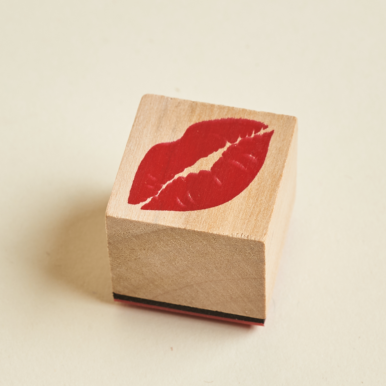 Kiss rubber stamp from Postmarkd Studio February 2021