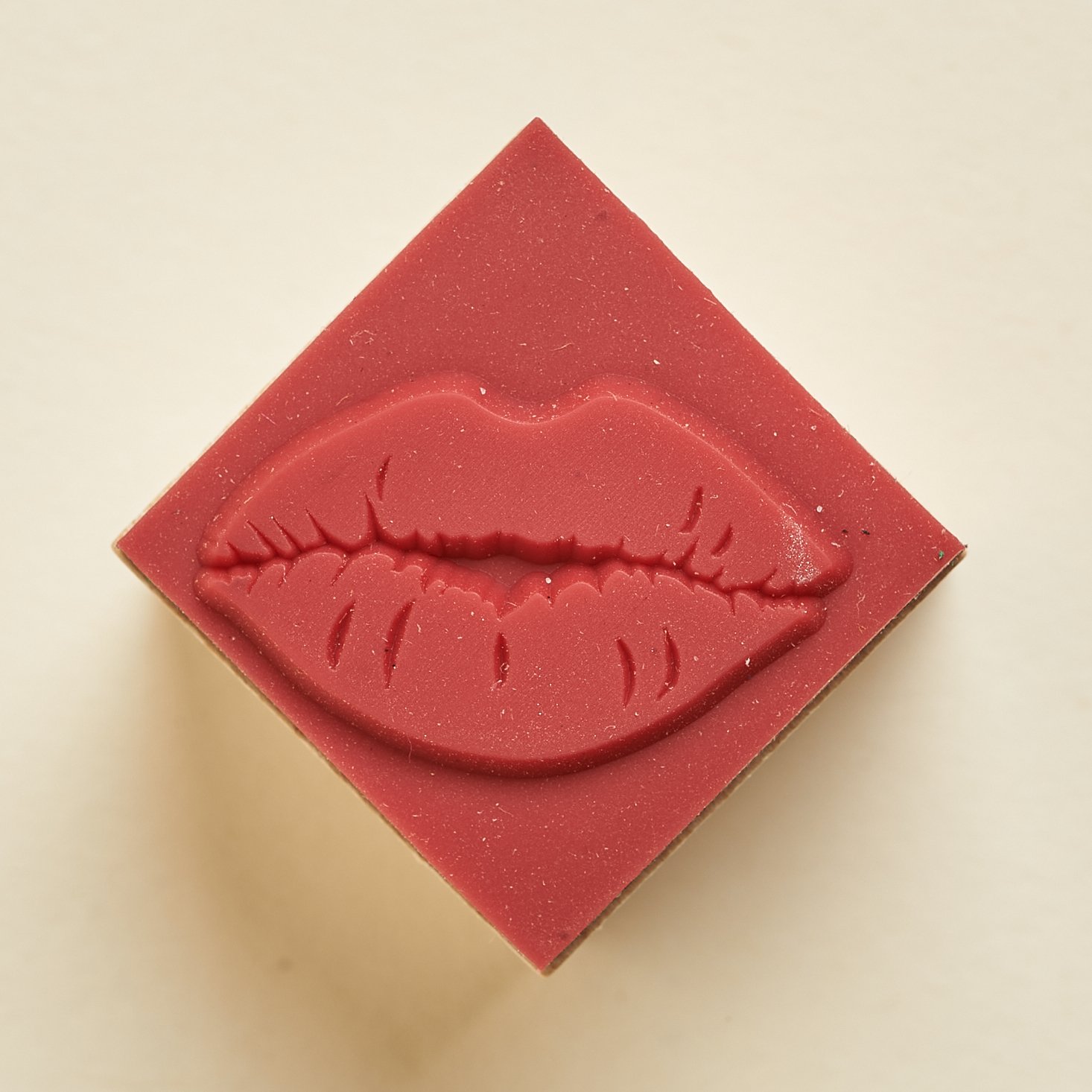 Kiss rubber stamp from Postmarkd Studio February 2021