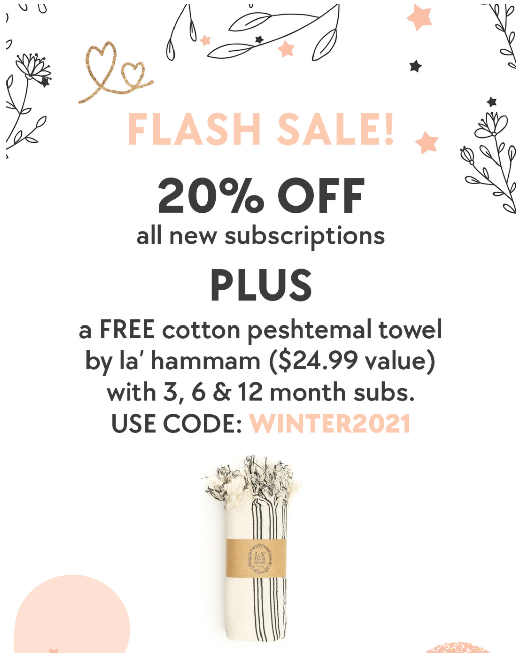 Extended! Bombay & Cedar Flash Sale – 20% Off Lifestyle & Beauty Box Subscriptions + Free Gift!