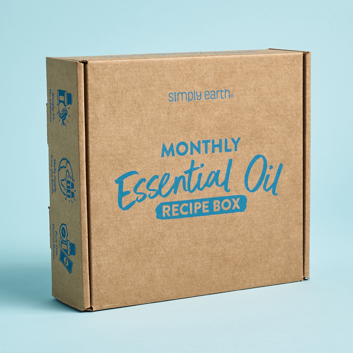 The monthly Simply Earth Essential Oil Box that was packed within the Big Box this month