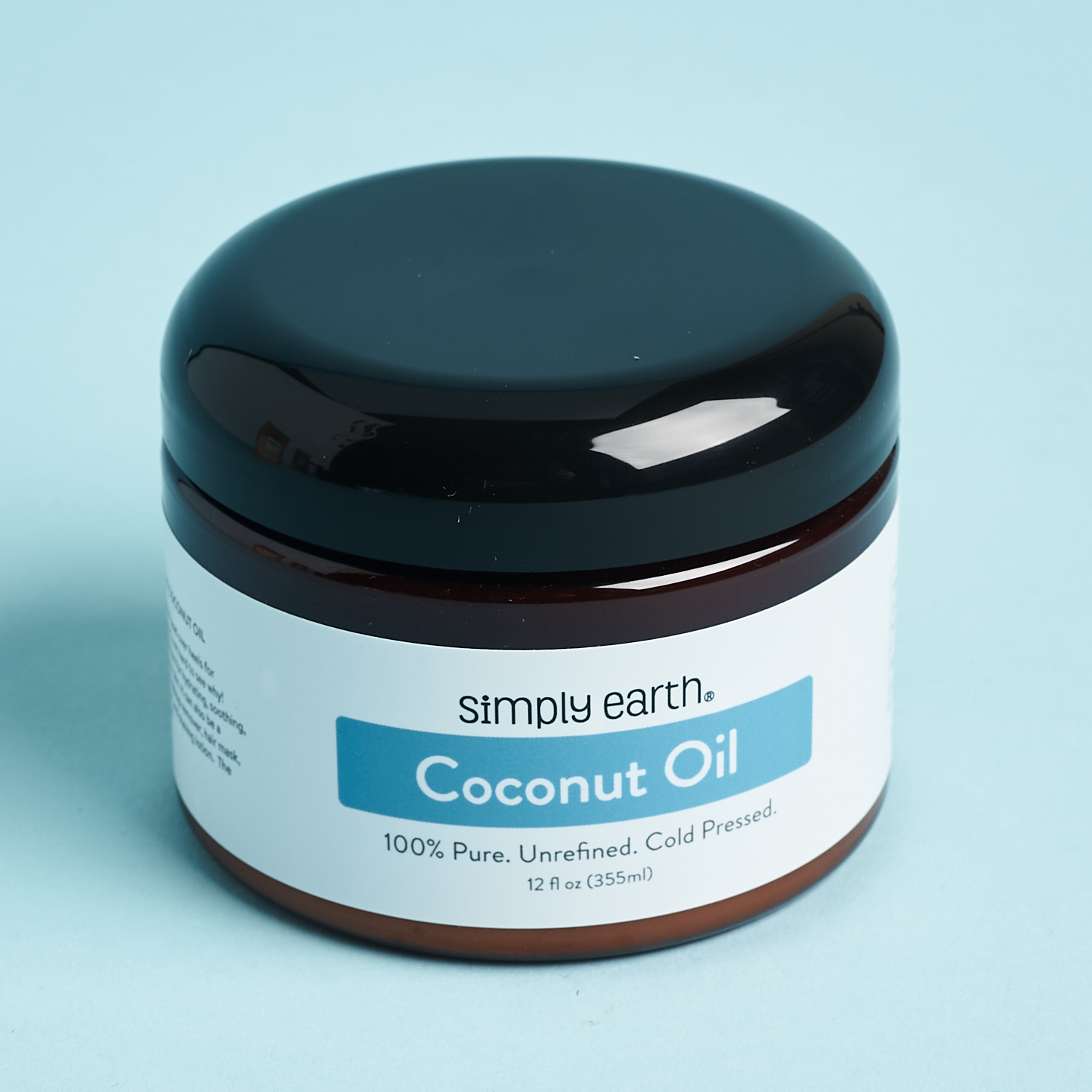 Simply Earth jar of coconut oil for DIYs