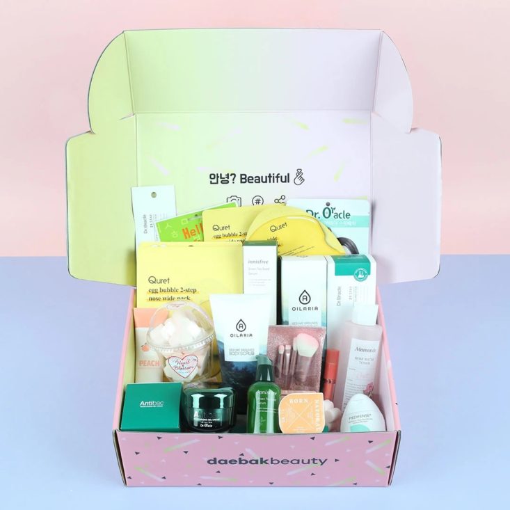 Open Daebak Limited Edition Beauty Box February 2021