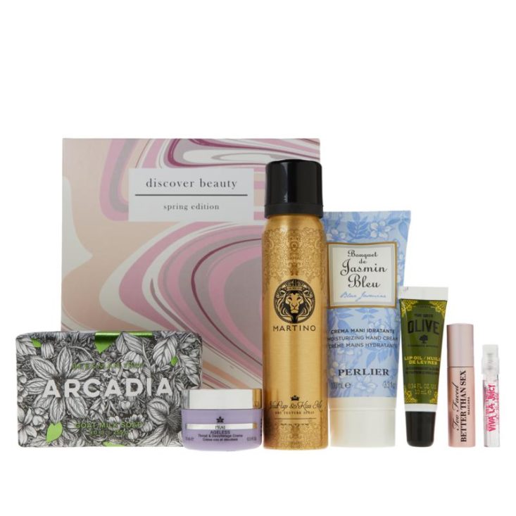 HSN Discover Beauty Spring Sample Box 2021
