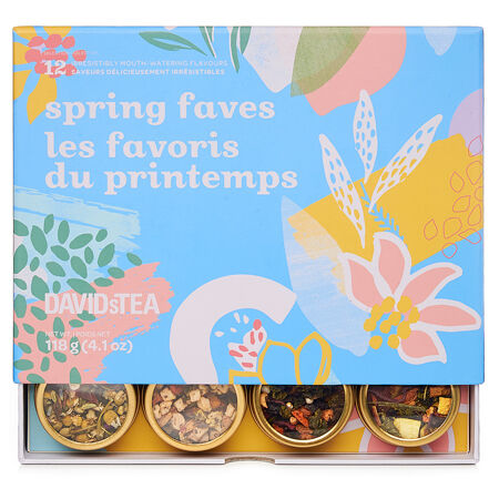 DAVIDsTEA Spring Faves 12 Tea Sampler – Available Now