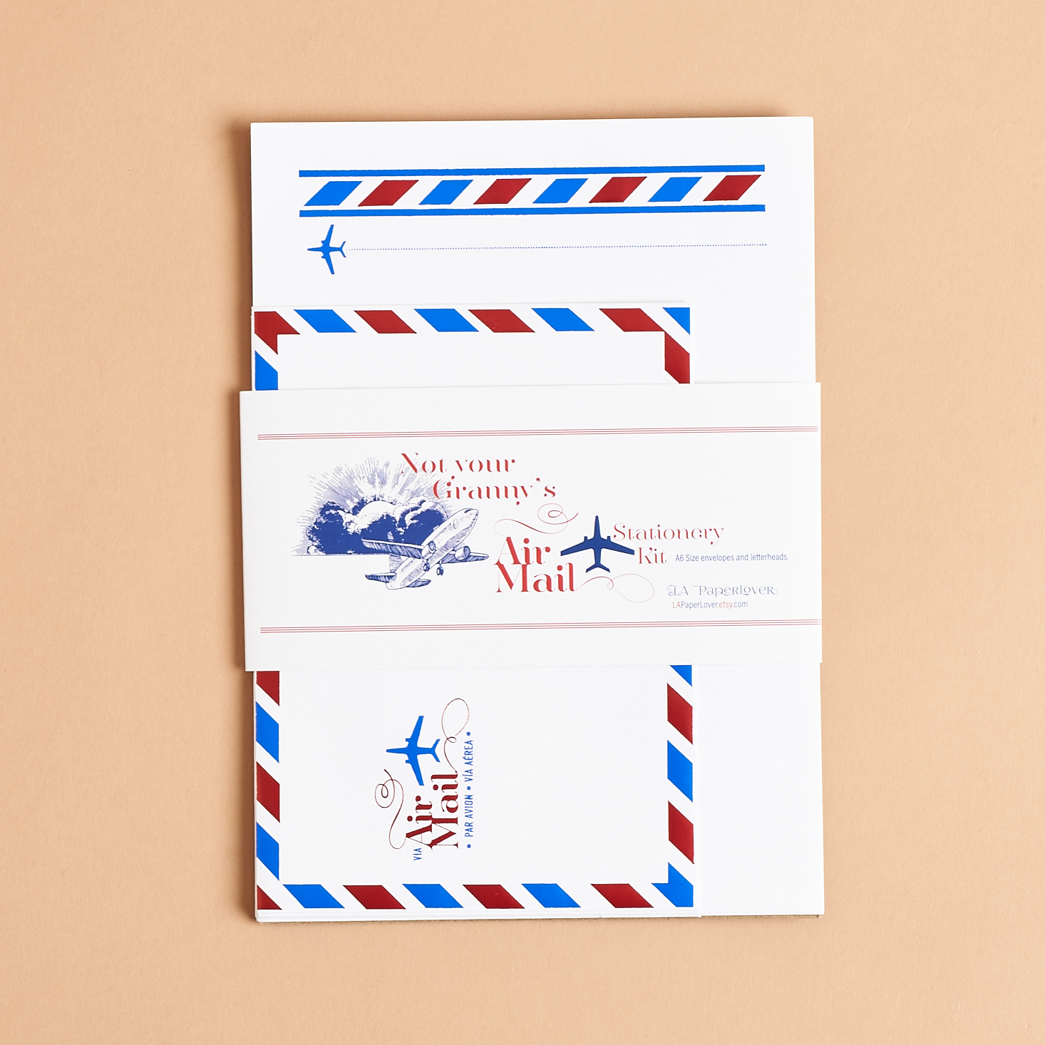 air mail stationery from PostBox March 2021