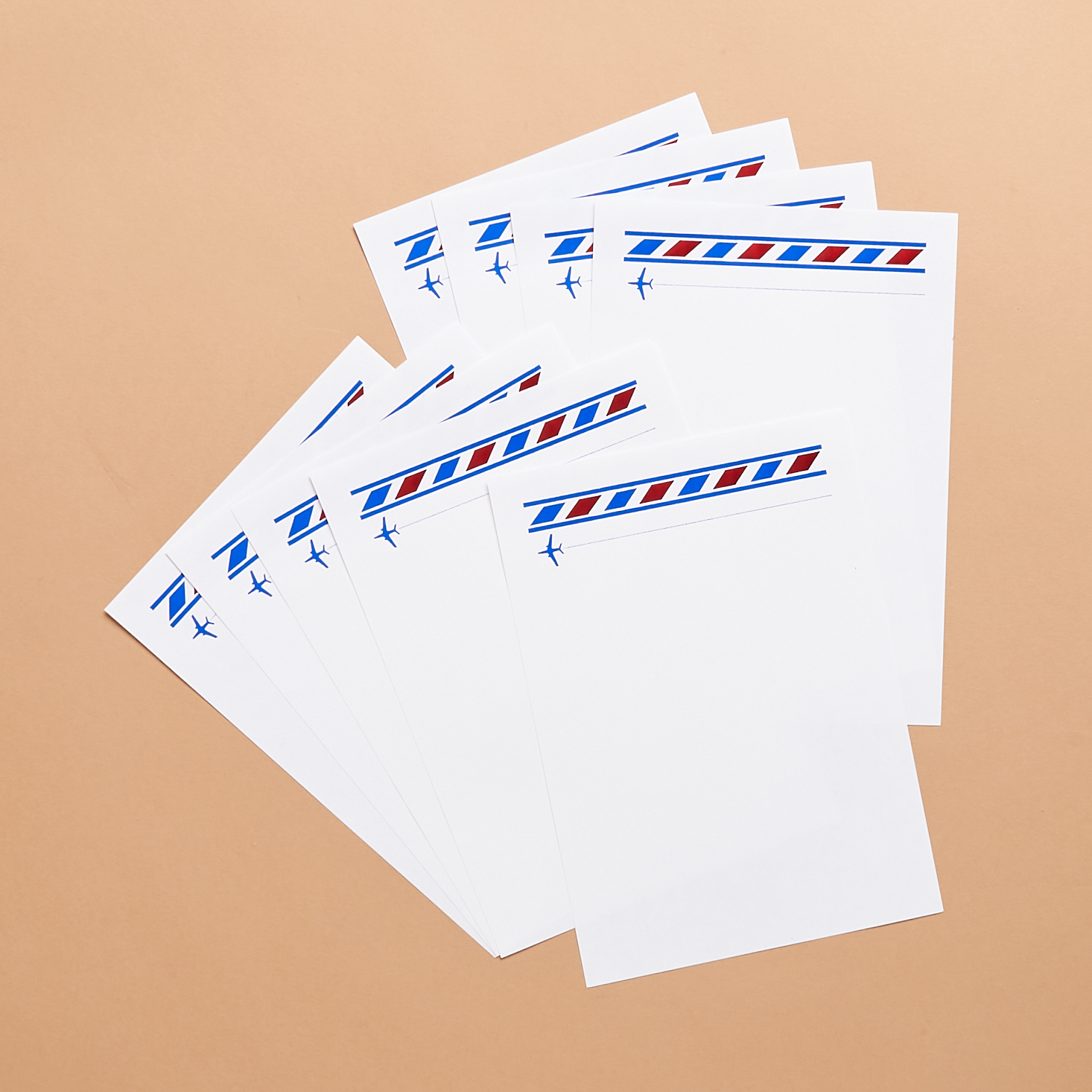 air mail stationery from PostBox March 2021